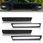 4 PCS White LED Side Marker Lights for Dodge Challenger