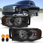 TUSDAR Headlight Assembly for 02-05 Dodge Ram
