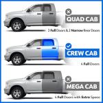 3.5" Rider Running Boards for Dodge Ram Crew Cab