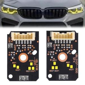 Yellow LED Daytime Running Lights for BMW 5 Series