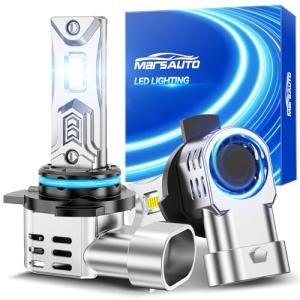 Marsauto 9012 Fog Lights - 34000LM Bright, Plug & Play