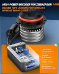 SEALIGHT X4i 9007 Super Bright Bulbs - Pack of 2