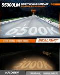 SEALIGHT X4i 9007 Super Bright Bulbs - Pack of 2