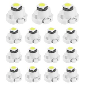 15 Pack LED Dash Bulbs - White Light