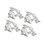 Hihaha 4-Pack H7 LED Headlight Bulb Adapters