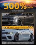 LED Side Marker Lights for Dodge Charger 2015-2023