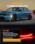 LED Side Marker Lights for Dodge Charger 2015-2023