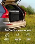 EKOJUCE 12V Portable Electric Car Refrigerator 58 Quart