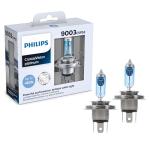 Philips CrystalVision Platinum 9003 Headlight Bulbs - 2 Pack