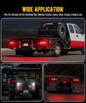 6x LED Rectangle Tail Lights for Trucks