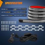 Nilight 70 Inch LED Emergency Strobe Light Strip