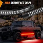 Nilight 70 Inch LED Emergency Strobe Light Strip