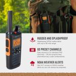 Cobra RX680 Waterproof Walkie Talkies for Adults