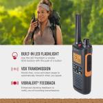 Cobra RX680 Waterproof Walkie Talkies for Adults