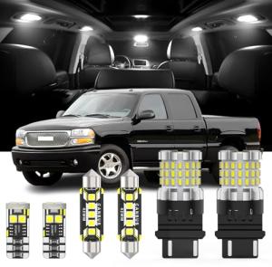 17-Piece LED Interior Light Kit for GMC/Chevy
