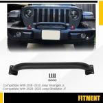 KUAFU Grille Winch Brush Guard for Jeep Wrangler JL/Gladiator JT