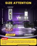 Auxbeam 9005 Fog Lights - 110W Bright Off-Road Light