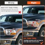 Dodge Ram 2009-2018 Headlight Assembly Replacement Set