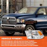 Dodge Ram 2009-2018 Headlight Assembly Replacement Set