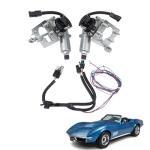 Electric Headlamp Motor Replacement Kit for Corvette C3