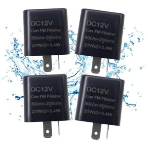 Adjustable 12V Flasher Relay for Honda & Kawasaki
