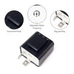 Adjustable 12V Flasher Relay for Honda & Kawasaki