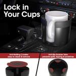 AUJEN Upgraded Car Cup Holder Expander with Offset Option