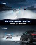 Marsauto H11 LED Fog Light Bulbs, 10,000 Lumens