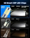 Marsauto 9145 H10 LED Fog Light Bulbs