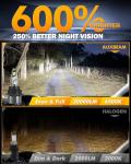 Auxbeam F15 Series 9004 Fog Lights - Super Bright