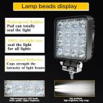 48W Waterproof LED Truck Work Light Pods