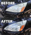 3-Step Headlight Restoration Kit with Protective Wipes