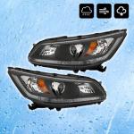 Honda Accord 2013-2015 Headlight Assembly Replacement Pair