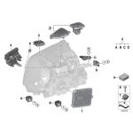 BMW X1 LED Daytime Running Light Module 2019-2021