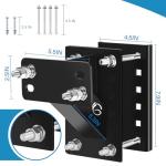 Heavy Duty Spare Tire Carrier for Boat Trailers