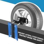 Heavy Duty Spare Tire Carrier for Boat Trailers