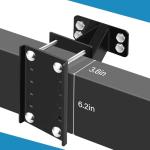 Heavy Duty Spare Tire Carrier for Boat Trailers