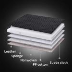 Nappa Leather Car Seat Covers - Brown & Black