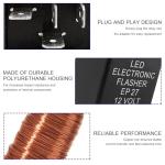 2-Pack LED Flasher Relay for Turn Signals