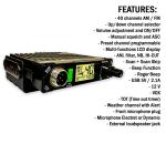 President Bill II FCC AM/FM CB Radio