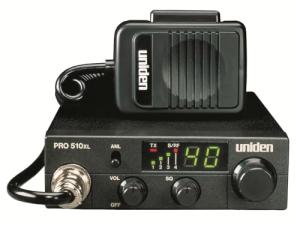 Uniden PRO510XL CB Radio: Compact Design, Backlit Display