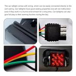 Trailer Hitch Light with 15 LEDs - Waterproof