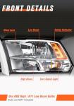 Dodge Ram 2009-2018 Headlight Assembly Replacement Set