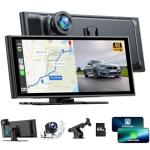 9.26'' Wireless Carplay Screen with 4K Dash Cam