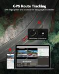 REDTIGER 4K Dash Cam with Front and Rear Cameras