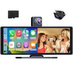 10.3" Wireless Car Stereo with 4K Dash Cam