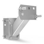 FIERYRED Trailer Spare Tire Mount - Holds 4 & 5 Lugs Wheels