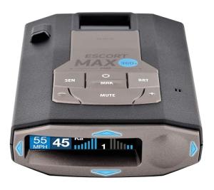 Escort MAX360C Radar Detector - WiFi, Bluetooth, 360° Protection