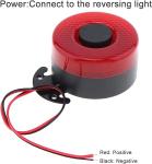 Vehicle Reverse Alarm Buzzer with Light, 105dB