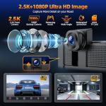 9" Wireless Carplay Screen with 2.5K Dash Cam